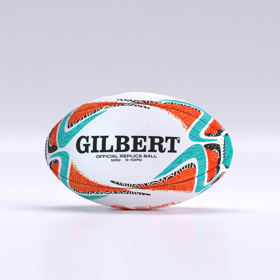 Gilbert RWC 2027 Mini Replica Rugby Ball